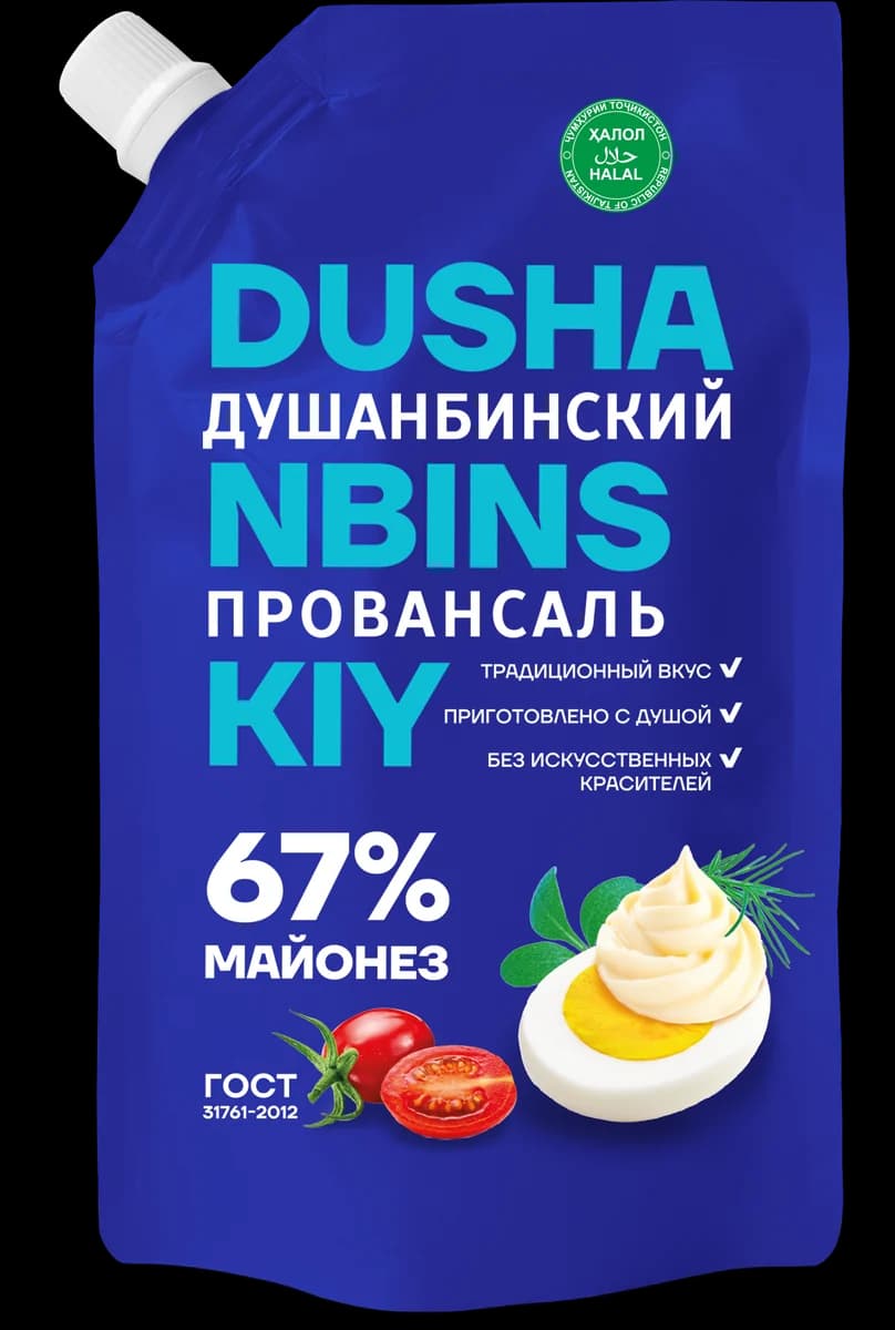 Душанбинский — Майонез «Провансаль» 67%
